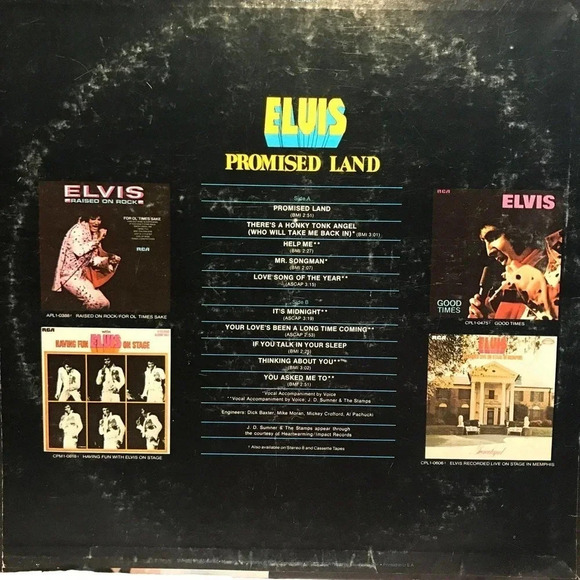 Elvis Promise Land RCA 10 Songs - Picture 2 of 8